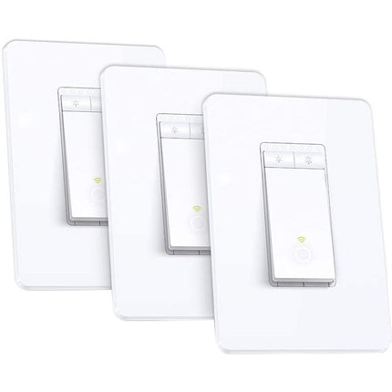 TP-Link HS220 Interruptor Inteligente Wi-Fi con Dimmer 3 unidades 2.4 GHz