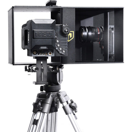 Glide Gear Face-2-Face Periscopio y Teleprompter para Entrevistas con Soporte de Tablet y Riser de Cámara