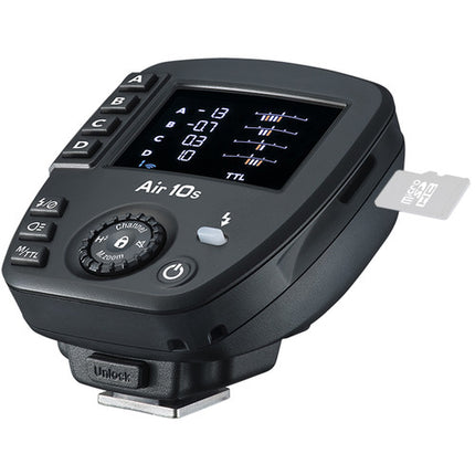 Nissin Air10s Comandante Inalámbrico TTL para Cámaras Canon con Alcance 100 m 8 Canales