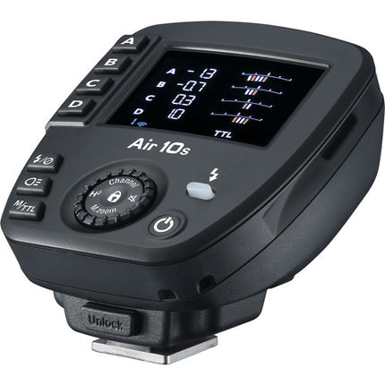 Nissin Air10s Comandante Inalámbrico TTL para Cámaras Canon con Alcance 100 m 8 Canales