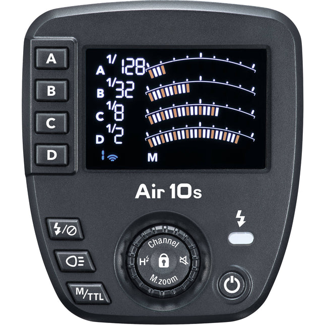 Nissin Air10s Comandante Inalámbrico TTL para Cámaras Canon con Alcance 100 m 8 Canales