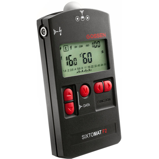 Gossen Sixtomat F2 Fotómetro con Medición de Luz Incidente y Flash con Correa
