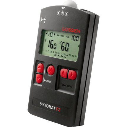Gossen Sixtomat F2 Fotómetro con Medición de Luz Incidente y Flash con Correa