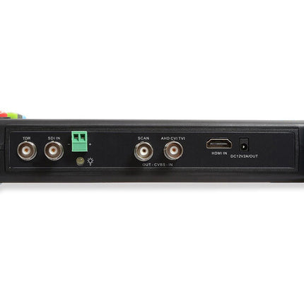Tote Vision Monitor de prueba 7" 4K para cámaras IP y analógicas con multímetro y trazador de cables