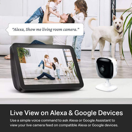TP-Link EC60 Kasa Spot Cámara de Seguridad Wi-Fi Interior 1080p Visión Nocturna 130° FOV