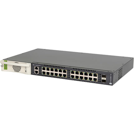 NVT Phybridge FLEX24-10G Switch Gestionado 24 Puertos PoE++ 50W y 2 Puertos 10G SFP+ Rackmount