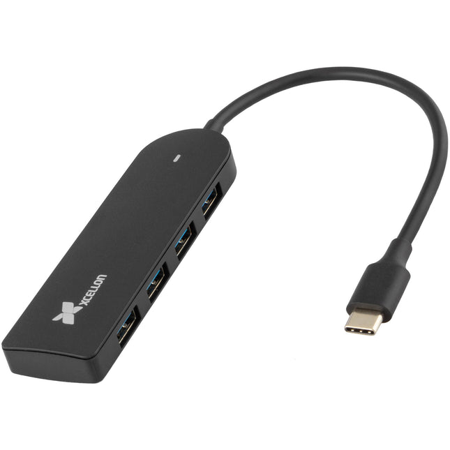 Xcellon Hub USB-C 3.2 Gen 1 Slim 4 Puertos USB-A 5 Gb/s Portable