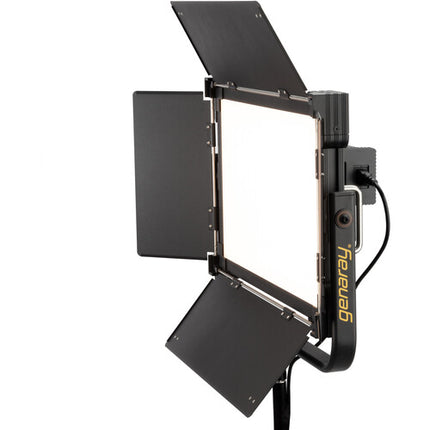Genaray Twin Sun Panel LED Bi-Color 28.7x20" 6768 Lux 3200-5600K con Barndoors