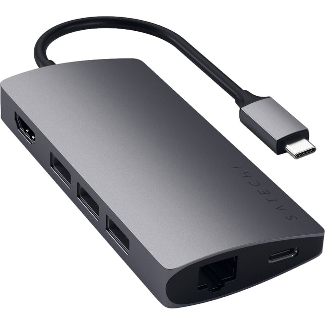 Satechi Adaptador Multi Puerto USB Tipo-C 4K HDMI Ethernet Gigabit