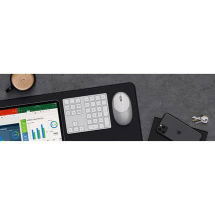 Satechi Bluetooth Teclado Numérico Extendido para Mac Plata USB-C Recargable