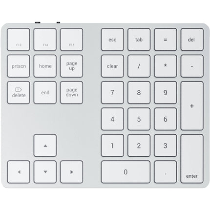 Satechi Bluetooth Teclado Numérico Extendido para Mac Plata USB-C Recargable