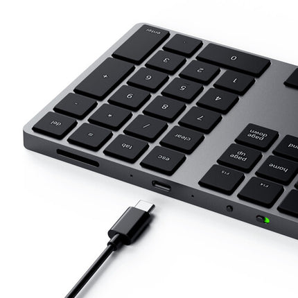 Satechi Teclado Numérico Bluetooth Recargable Para Mac Gris Espacial