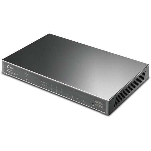 TP-Link TL-SG2008P Switch Gestionado Gigabit 8 Puertos 4 PoE+ 62W Power Budget