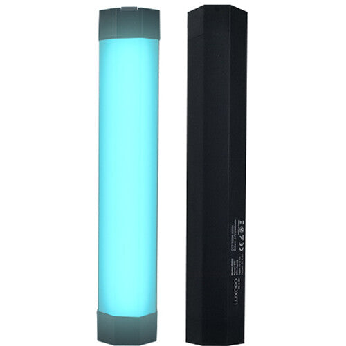 DigitalFoto Solution Limited luz tubular RGB resistente al agua IP65 con batería integrada y magneto 8 x 1.5" temperatura 3000-6000K