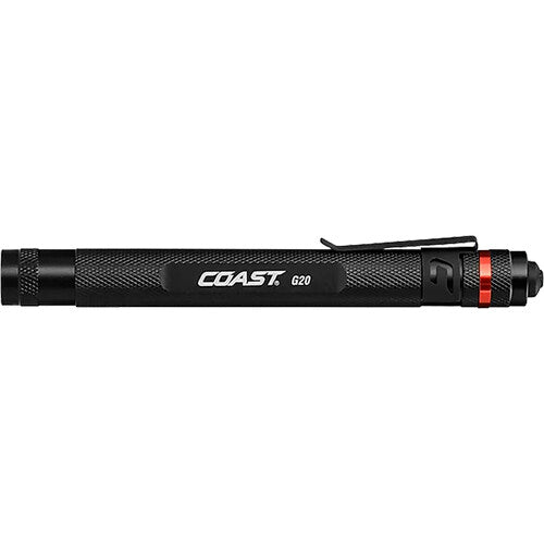 COAST G20 Linterna LED de Inspección Negra Compacta con Pilas AAA