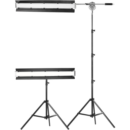 Genaray SSL-50B Kit de iluminación bi-color 50" con brazo y 2 luces