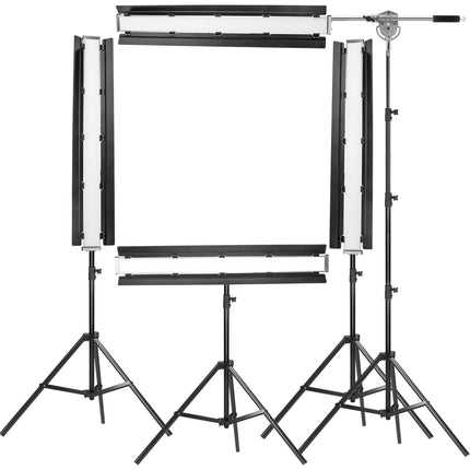 Genaray SSL-50B Kit Iluminación Bi-Color 50" 4 Paneles 3000-5600K 4 Soportes