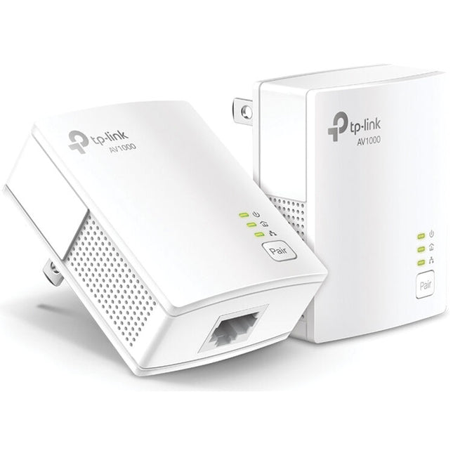 TP-Link AV1000 Kit Powerline Gigabit 2 Módulos Alcance 300m AES 128-bit