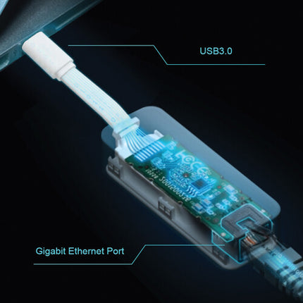 TP-Link UE300C Adaptador Ethernet USB Tipo C Gigabit 3.1 Gen 1 portátil plegable