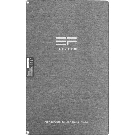 EcoFlow Panel Solar 160W Monocristalino IP67 Resistente Agua ligero