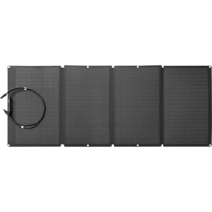 EcoFlow Panel Solar 160W Monocristalino IP67 Resistente Agua ligero
