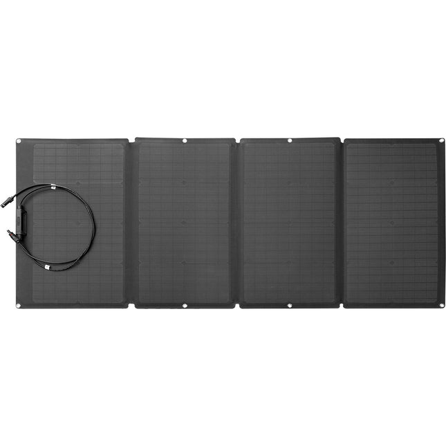 EcoFlow Panel Solar 160W Monocristalino IP67 Resistente Agua ligero