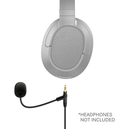 MEE audio ClearSpeak Cable para Auriculares Micrófono Boom Acero Nylon
