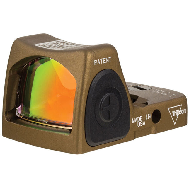 Trijicon RM06 RMR Tipo 2 Mira Reflectora Ajustable LED 3.25 MOA Coyote Marrón