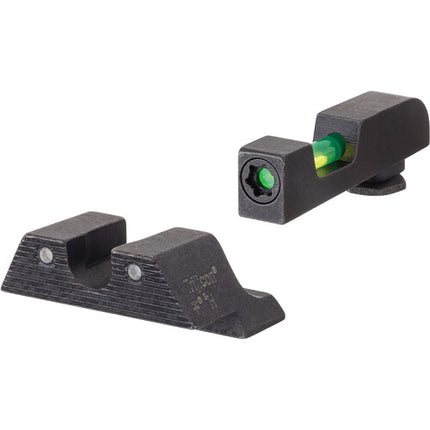 Trijicon DI Night Sights para Glock Marco Estándar Punto Verde Dual Iluminación