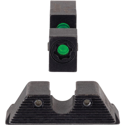 Trijicon DI Night Sights para Glock Marco Estándar Punto Verde Dual Iluminación