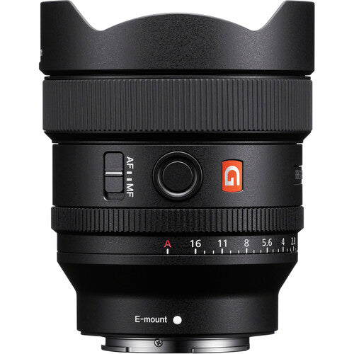 Sony FE 14mm f1.8 GM Objetivo Full Frame con Autoenfoque y Anillo de Apertura