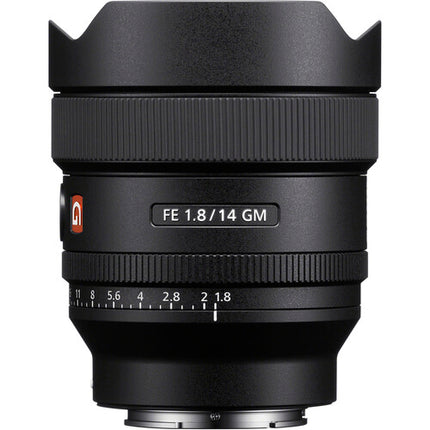 Sony FE 14mm f1.8 GM Objetivo Full Frame con Autoenfoque y Anillo de Apertura
