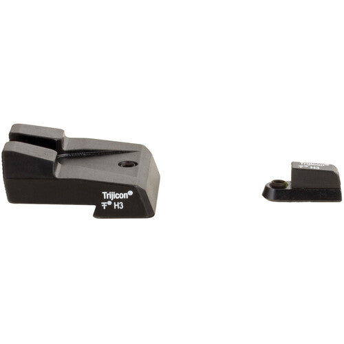 Trijicon HD Mira Nocturna para CZ P-10 Anillo Frontal Amarillo Tritio Verde