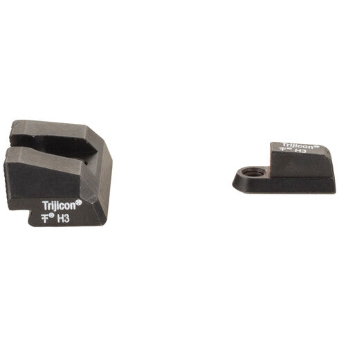 Trijicon HD Night Sights para CZ P-10 con Anillo Frontal Naranja y Dots Tritio Verde
