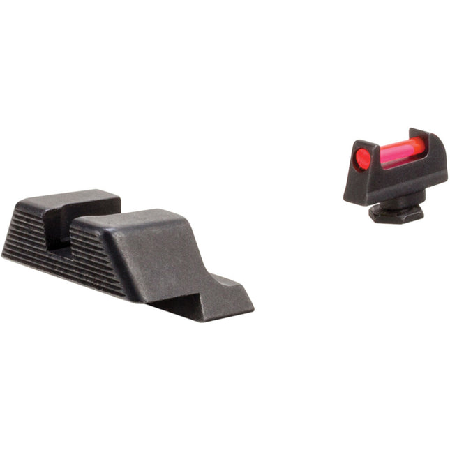 Trijicon Fiber Sight Set para Glock con fibras rojo y verde 0.06 pulg frente
