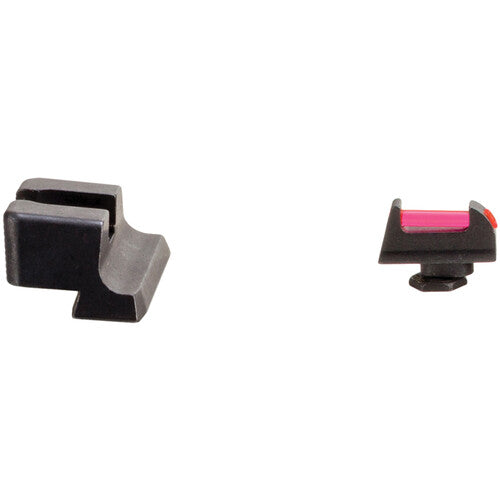 Trijicon Fiber Sight Set para Glock con fibras rojo y verde 0.06 pulg frente