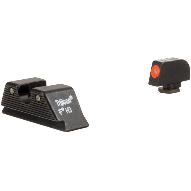 Trijicon HD XR Mira Nocturna para Glock con Anillo Naranja y Puntos Tritio Verdes