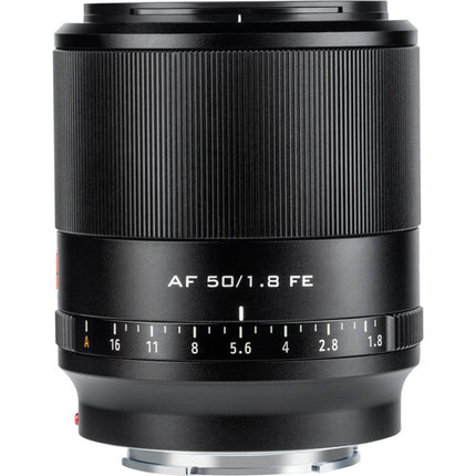 Viltrox 50mm f18 Objetivo para Sony E-mount Formato Full Frame y Autoenfoque STM