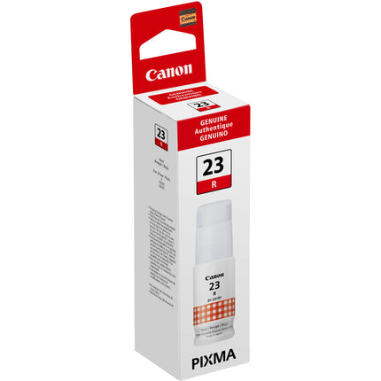 Canon GI-23 Tinta Roja para Impresora PIXMA G620 Tinta a Base de Colorante
