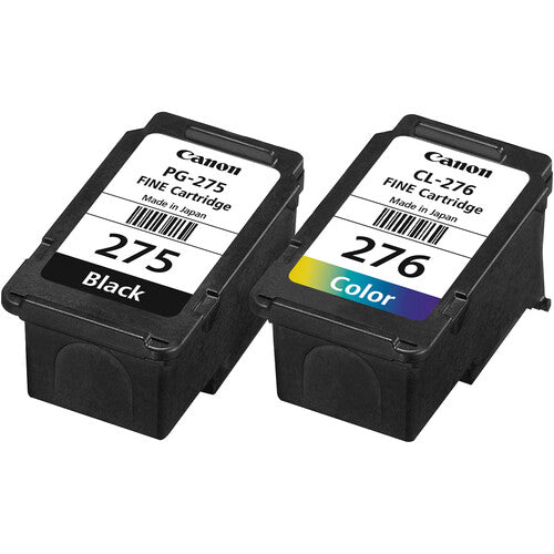 Canon PG-275 CL-276 Pack Cartuchos de Tinta Negro y Color para PIXMA TS3520 y TR4720
