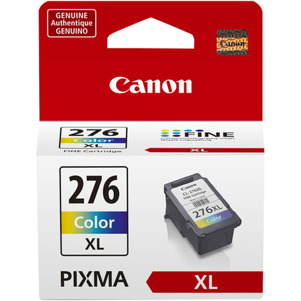 Cartucho de tinta color Canon CL-276XL para impresoras PIXMA TS3520 y TR4720