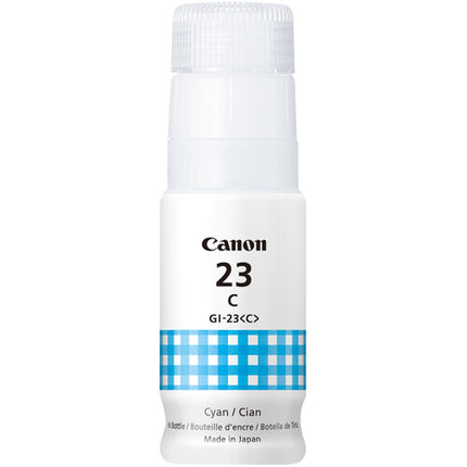 Canon GI-23 Tinta Cian para Impresora PIXMA G620 Tinta a base de colorante