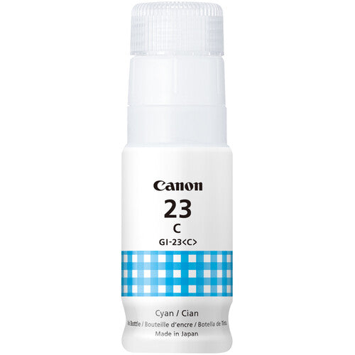 Canon GI-23 Tinta Cian para Impresora PIXMA G620 Tinta a base de colorante