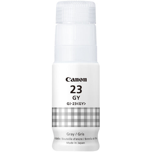Canon GI-23 Tinta Gris Dye para Impresora PIXMA G620 con Forma Especial