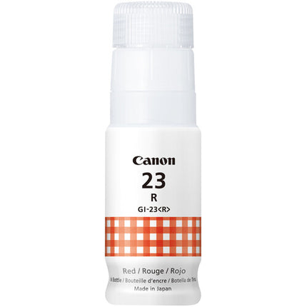 Canon GI-23 Tinta Roja para Impresora PIXMA G620 Tinta a Base de Colorante
