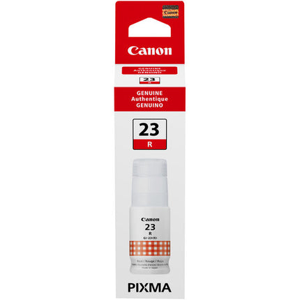 Canon GI-23 Tinta Roja para Impresora PIXMA G620 Tinta a Base de Colorante