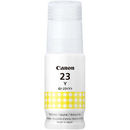 Canon GI-23 Tinta Amarilla para Impresora PIXMA G620 con Forma Clave Especializada