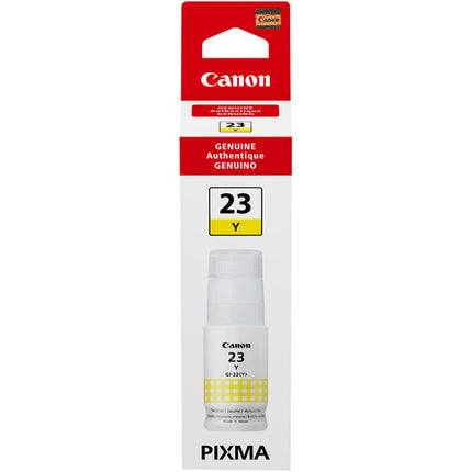 Canon GI-23 Tinta Amarilla para Impresora PIXMA G620 con Forma Clave Especializada