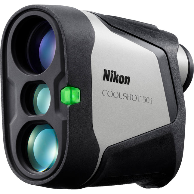 Nikon CoolShot 50i Medidor Láser Golf 6x22 Alcance 6-1200 yd IPX4