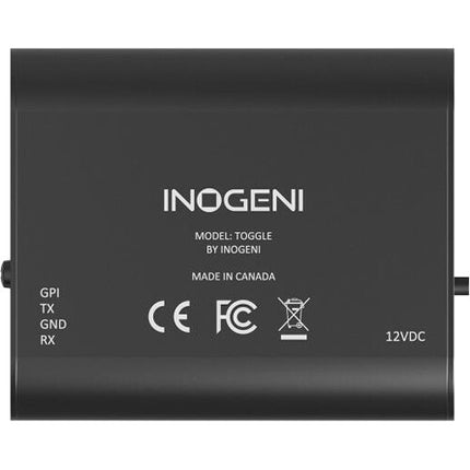 INOGENI Toggle Switch USB 3.0 para 2 Hosts Soporte 3 Dispositivos 12 VDC